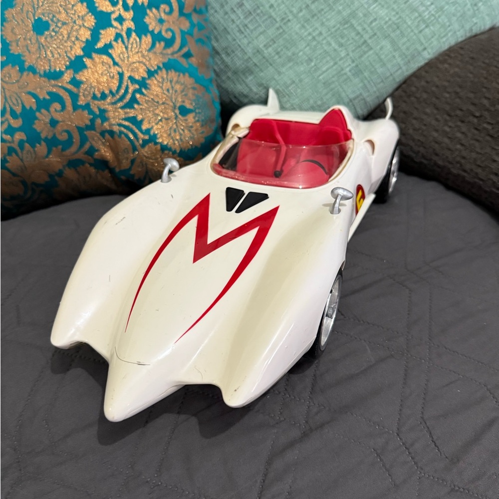 Hot Wheels 2008 Speed Racer Mach 5 M4534 Car With Elect. Sounds 17"